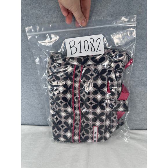 Ju Ju Be Black and Red Tote Diaper Bag Weekender Pockets Large Travel Bag - Picture 11 of 11